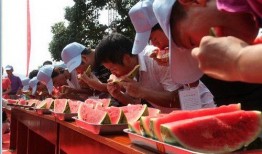 吃瓜大赛活动详情,吃瓜大赛精彩瞬间大盘点