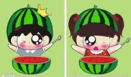 吃瓜表情男女,男女间的趣味互动