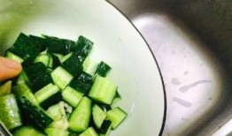 农村吃凉拌瓜,凉拌瓜的清新诱惑