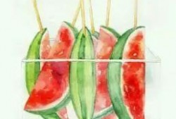 夏至请你们吃瓜,共享瓜果香，共度欢乐时