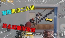 吃鸡中发现呆瓜,呆瓜奇遇记