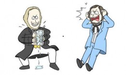 漫画埋头吃瓜,揭示现代人的“逃避现实”心理